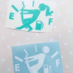 Gas tank decals!